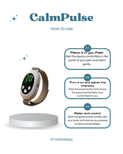 CalmPulse™ Sleep Bracelet